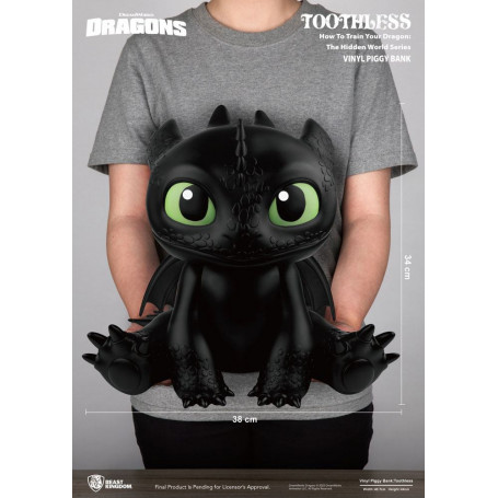 Reino de las Bestias Desdentado hucha gigante Crocmou - Cómo entrenar a tu Dragón