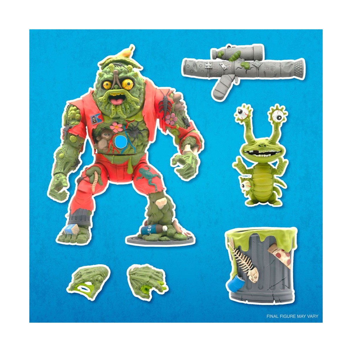 Super 7 - TMNT - Tortugas Ninja - Ultimate Muckman & Joe Eyeball