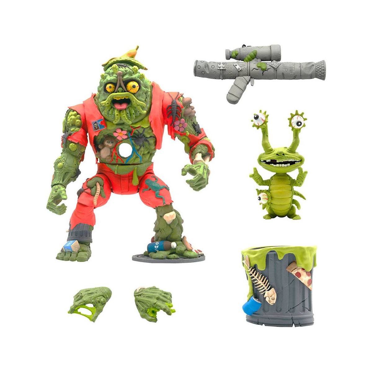Super 7 - TMNT - Tortugas Ninja - Ultimate Muckman & Joe Eyeball