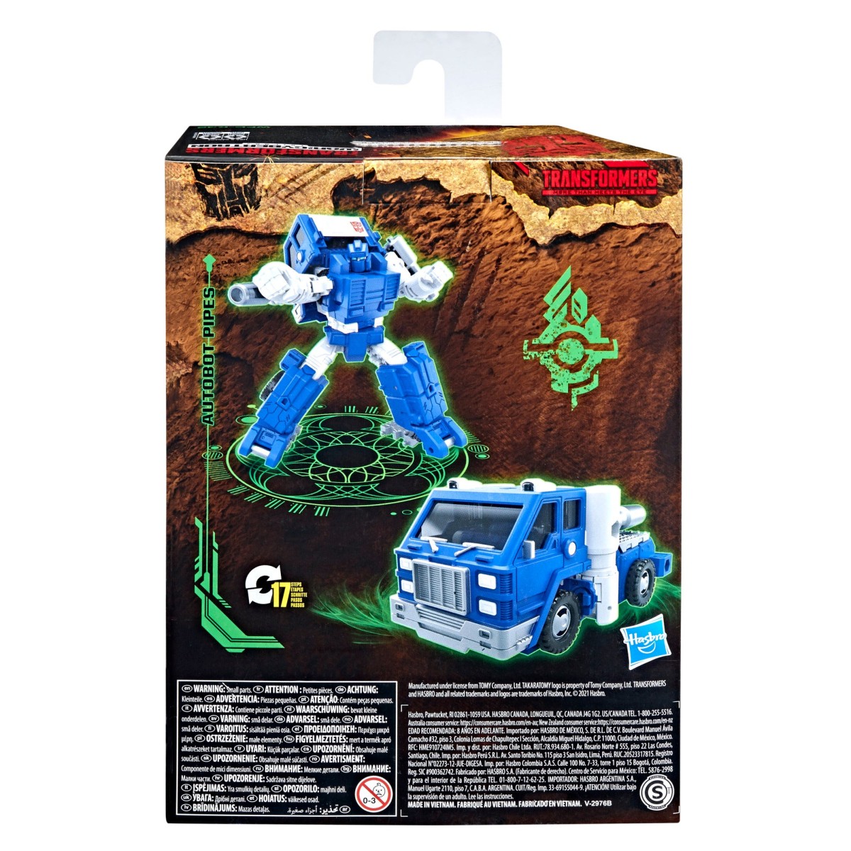 Hasbro - Transformers Generations - Pipas Autobot Kingdom Deluxe - Guerra por Cybertron