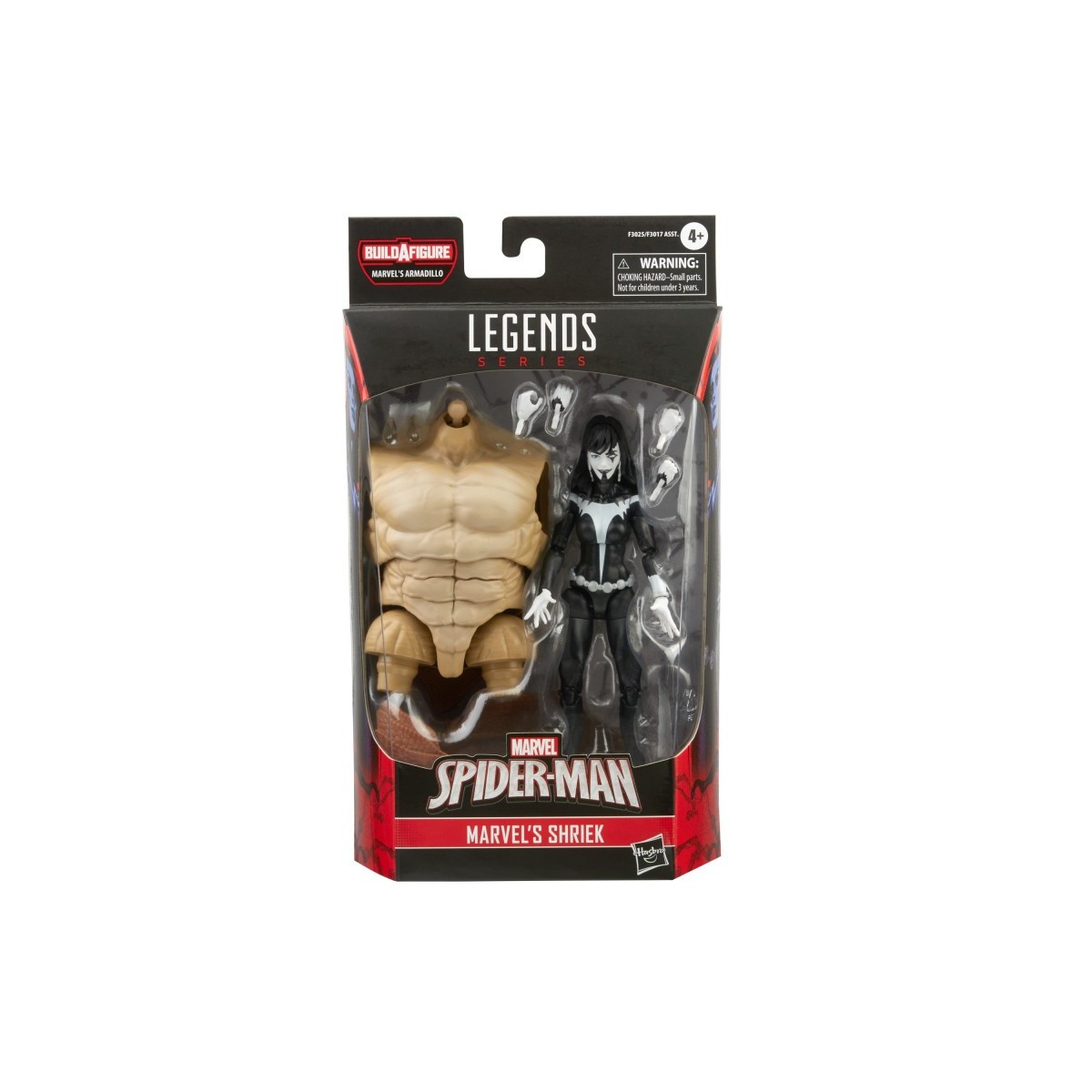 Marvel Legends Series - Shriek - Armadillo Construye una figura