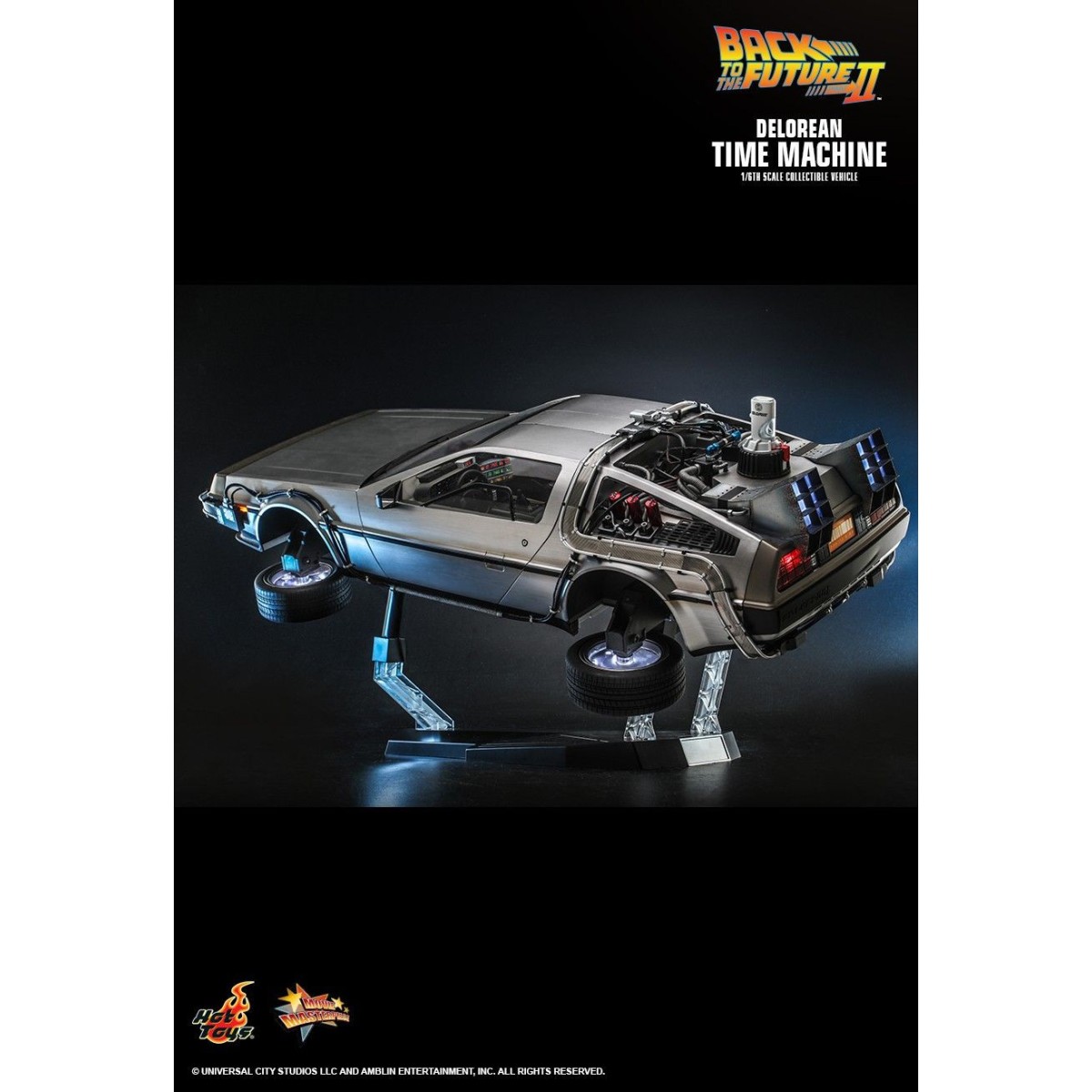 Hot Toys - Back to the Future 2 Delorean 1/6 - BTTF2