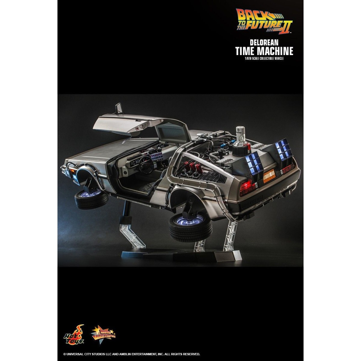 Hot Toys - Back to the Future 2 Delorean 1/6 - BTTF2