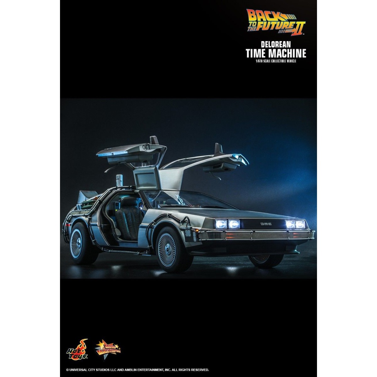 Hot Toys - Back to the Future 2 Delorean 1/6 - BTTF2