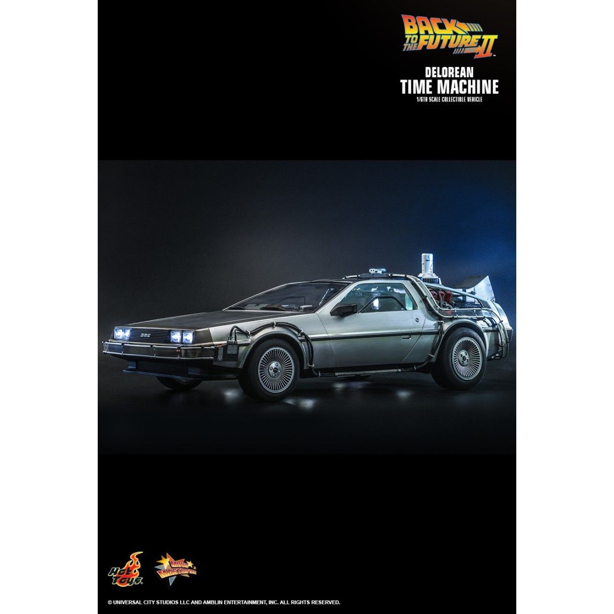 Hot Toys - Back to the Future 2 Delorean 1/6 - BTTF2