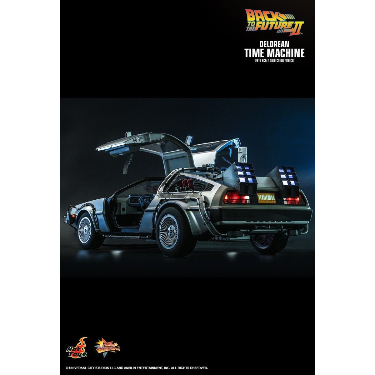 Hot Toys - Back to the Future 2 Delorean 1/6 - BTTF2