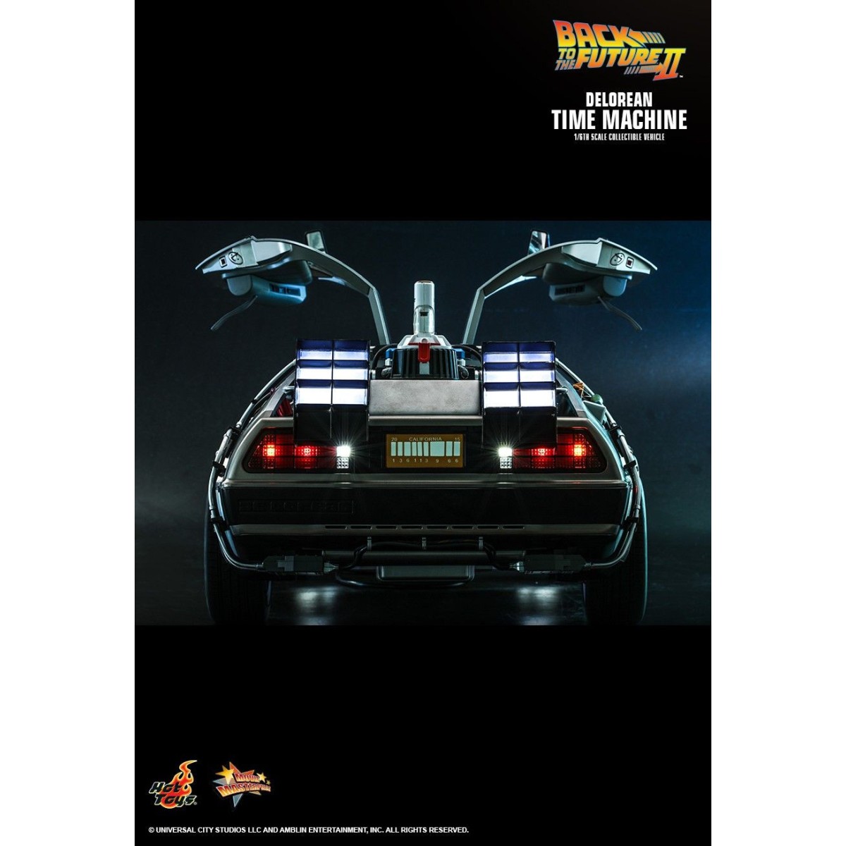 Hot Toys - Back to the Future 2 Delorean 1/6 - BTTF2