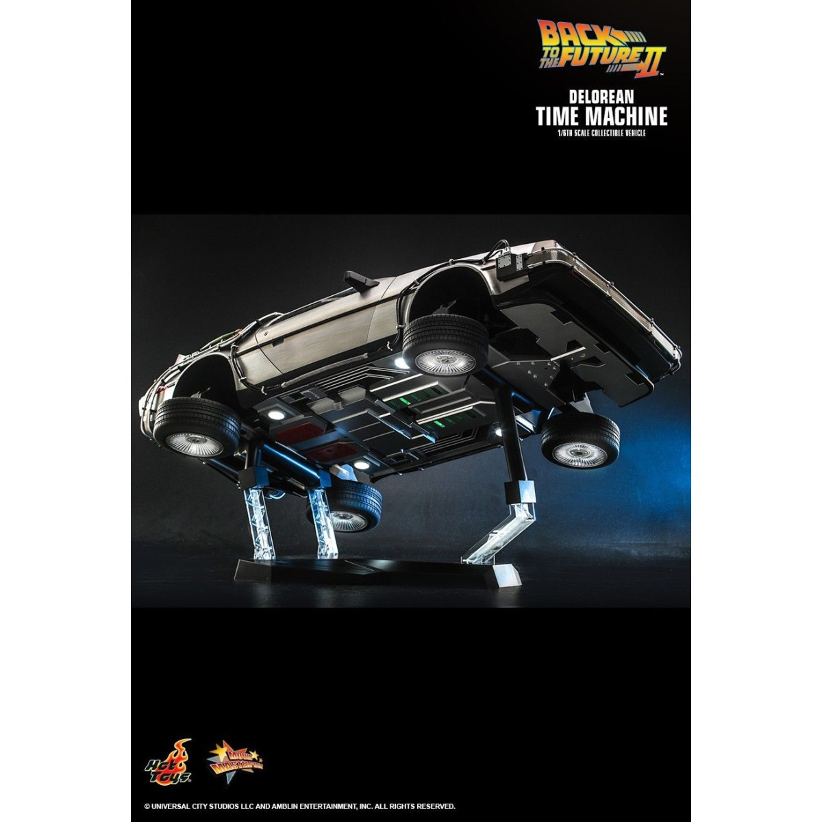 Hot Toys - Back to the Future 2 Delorean 1/6 - BTTF2