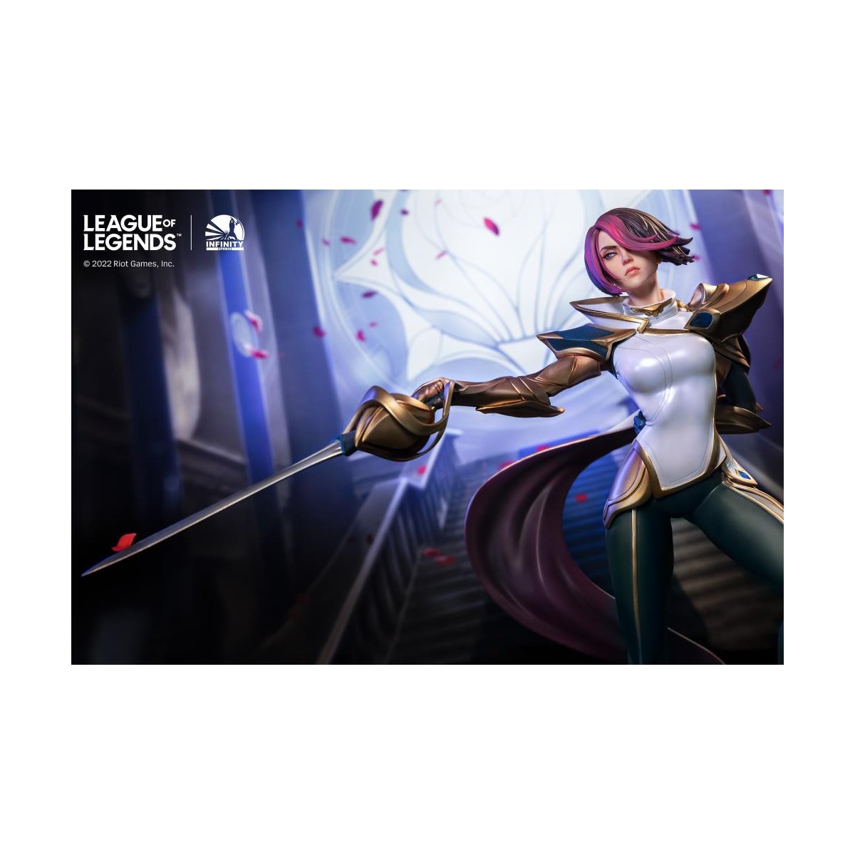 League of Legends La Gran Duelista Fiora Laurent Estatua de edición limitada a escala 1/4