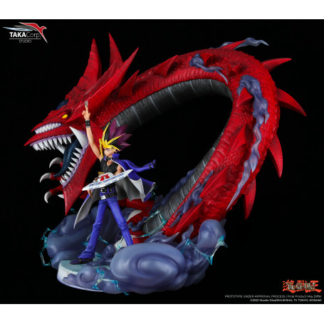 Taka Corp - Yu Gi-Oh! - Yami Yugi y Slifer El Dragón Celestial Estatua - 1/6