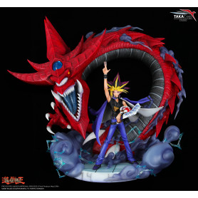 Taka Corp - Yu Gi-Oh! - Yami Yugi y Slifer El Dragón Celestial Estatua - 1/6