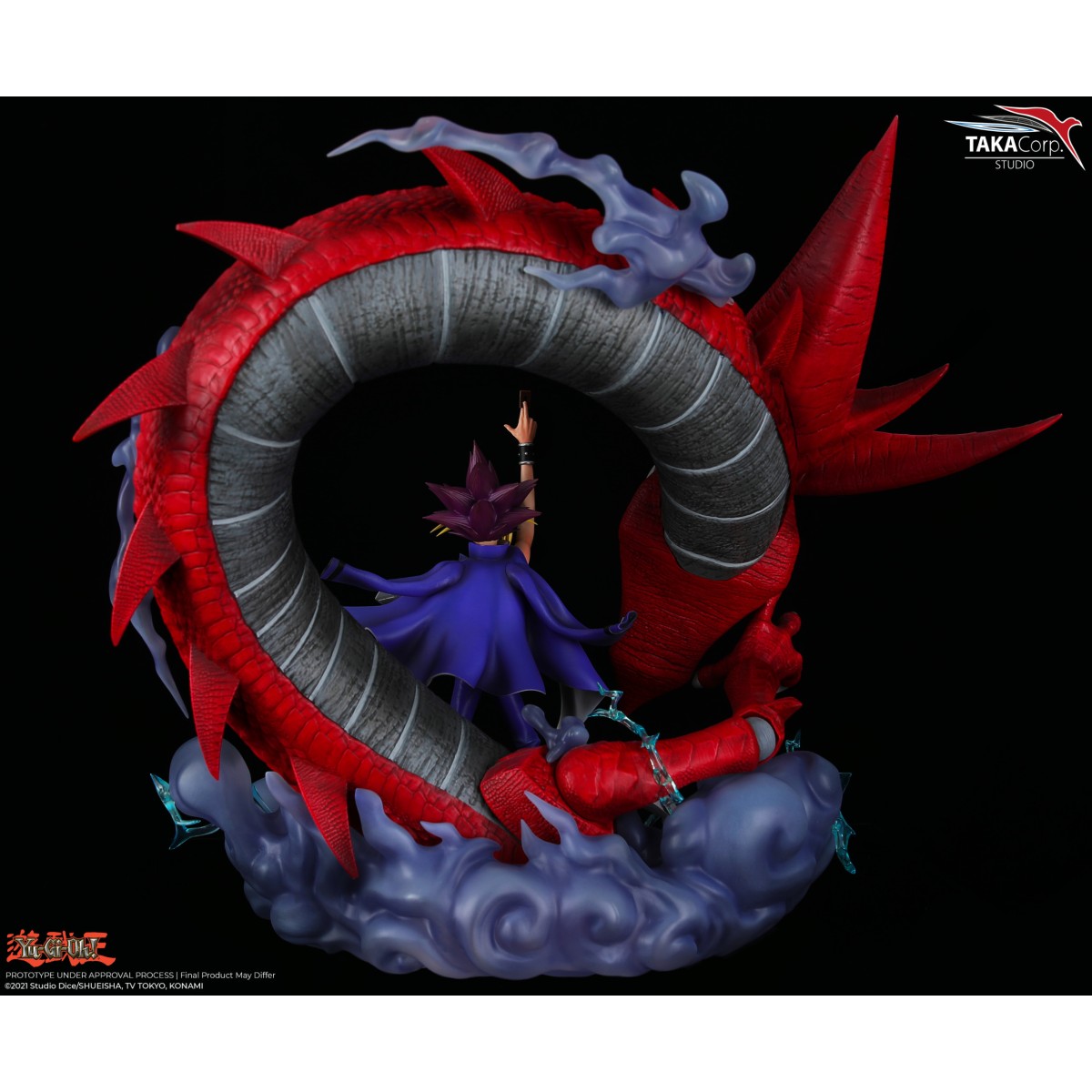 Taka Corp - Yu Gi-Oh! - Yami Yugi y Slifer El Dragón Celestial Estatua - 1/6