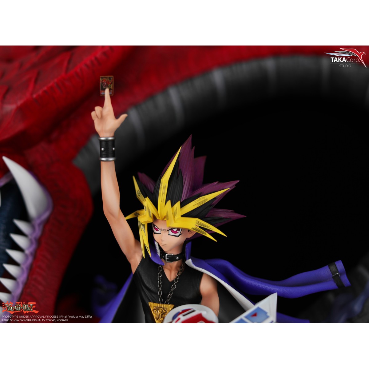 Taka Corp - Yu Gi-Oh! - Yami Yugi y Slifer El Dragón Celestial Estatua - 1/6