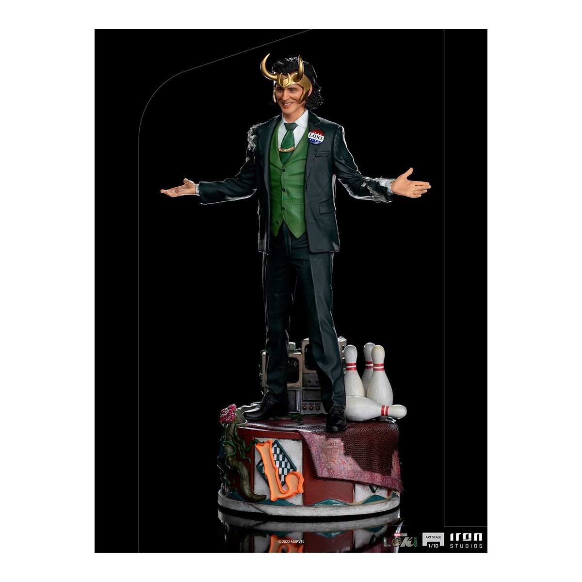 Iron Studios Estatua Arte escala 1/10 - PRESIDENT LOKI VARIANT - Loki