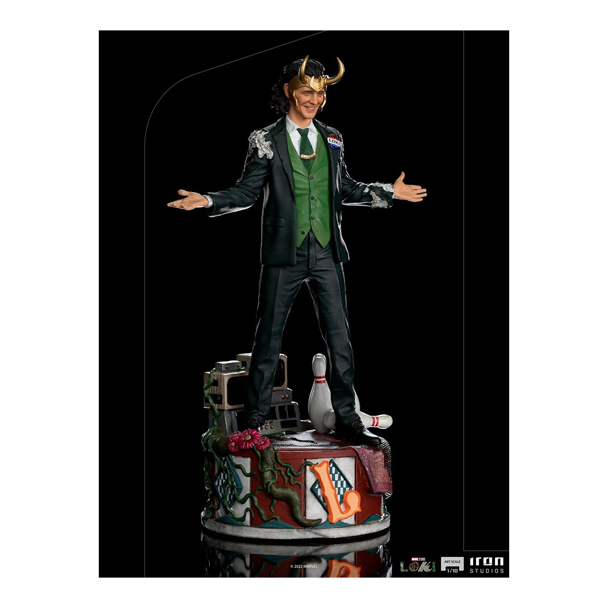 Iron Studios Estatua Arte escala 1/10 - PRESIDENT LOKI VARIANT - Loki