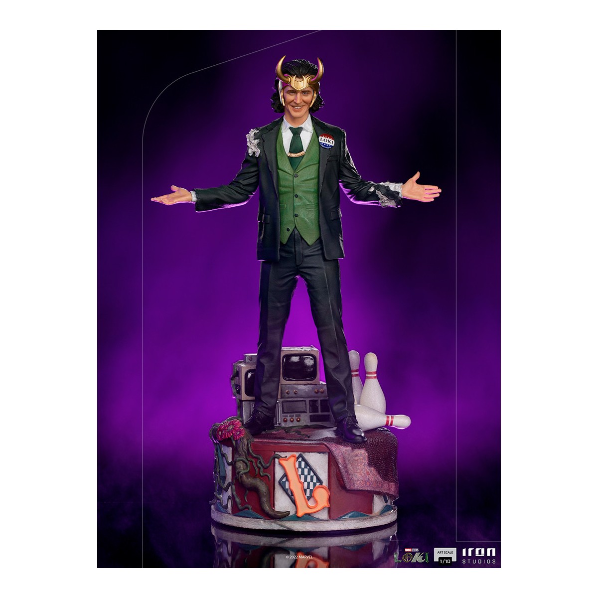 Iron Studios Estatua Arte escala 1/10 - PRESIDENT LOKI VARIANT - Loki