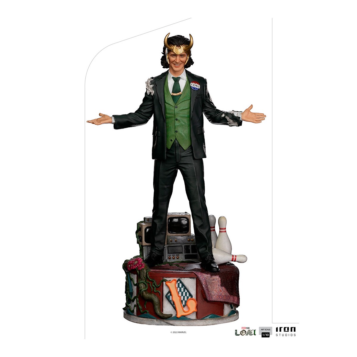 Iron Studios Estatua Arte escala 1/10 - PRESIDENT LOKI VARIANT - Loki