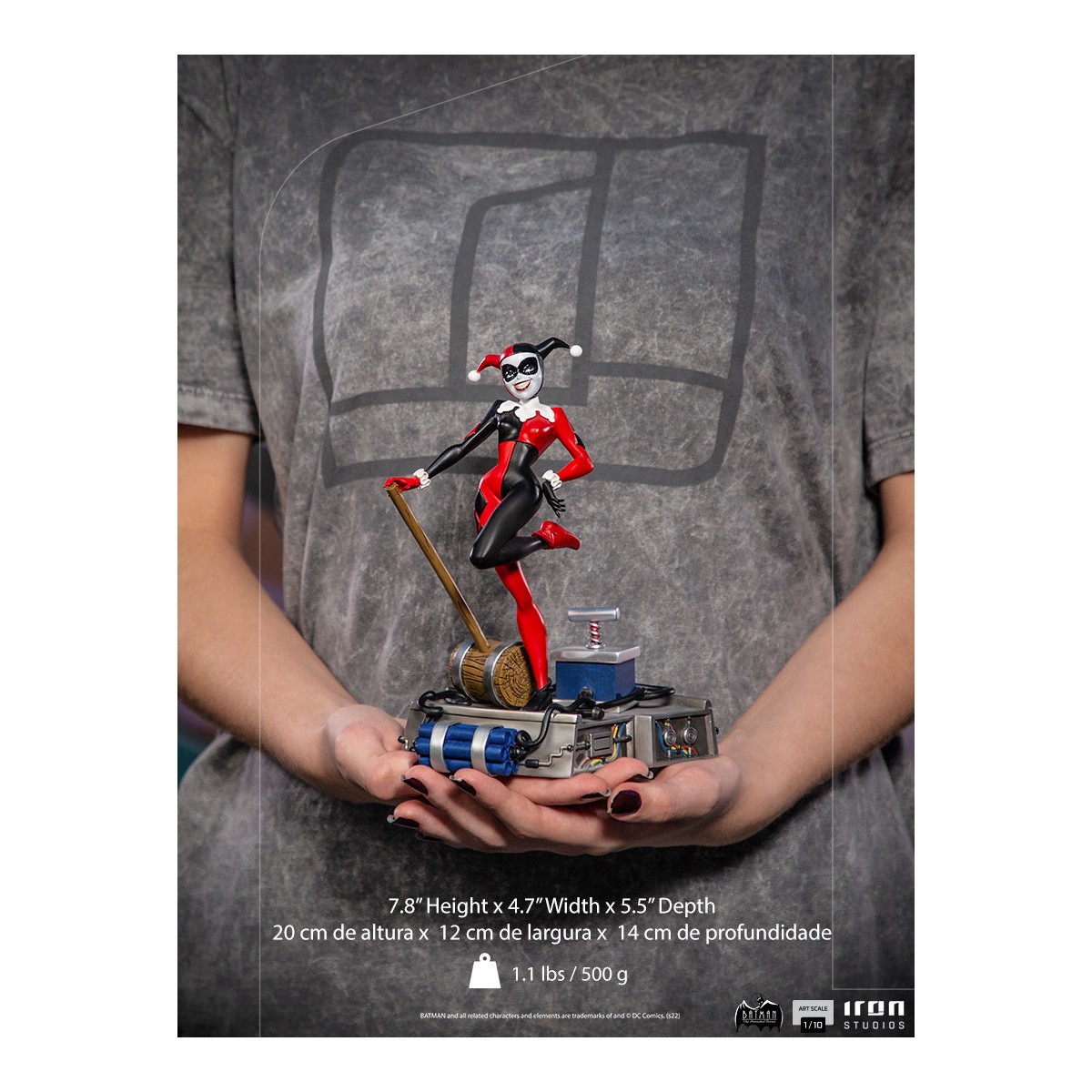 Iron Studios - HARLEY QUINN - Batman la serie animada 1/10 BDS Art Scale