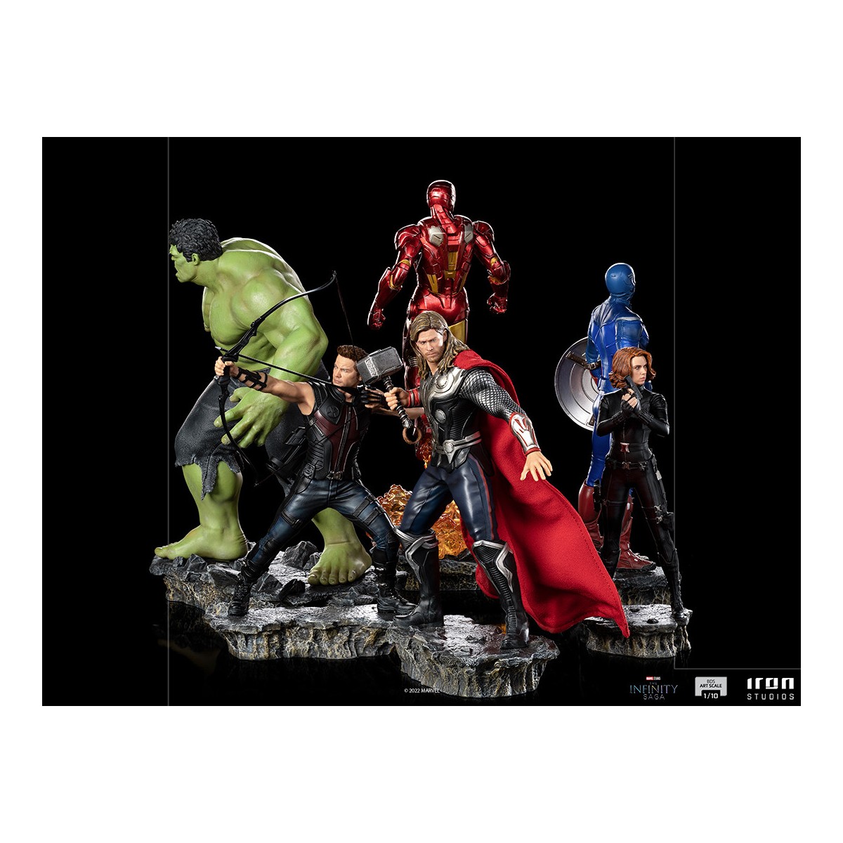 Iron Studios - THOR - Batalla de NY La Saga del Infinito 1/10 BDS Art Scale