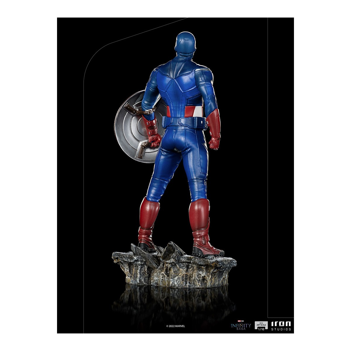 Iron Studios - CAPTAIN AMERICA - Batalla de NY La Saga del Infinito 1/10 BDS Art Scale