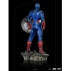 Iron Studios - CAPTAIN AMERICA - Batalla de NY La Saga del Infinito 1/10 BDS Art Scale