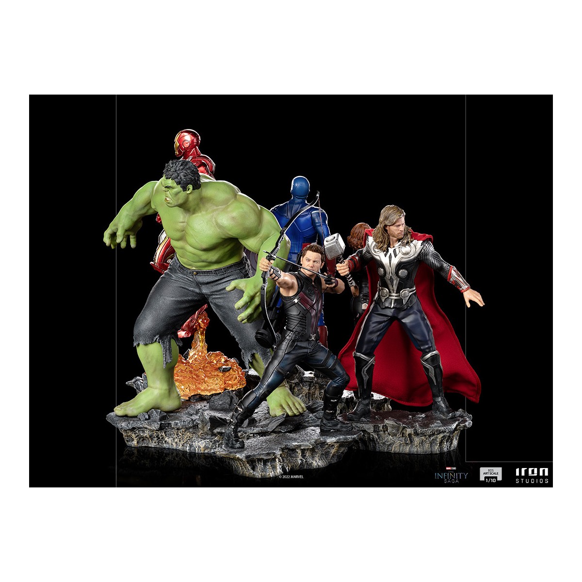 Iron Studios - HAWKEYE - Battle of NY The Infinity Saga 1/10 BDS Art Scale