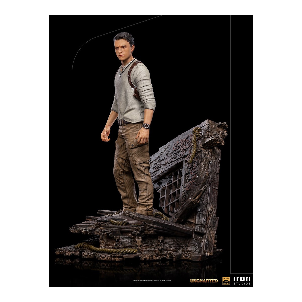 Iron Studios - NATHAN DRAKE - Uncharted 1/10 Deluxe Art Scale