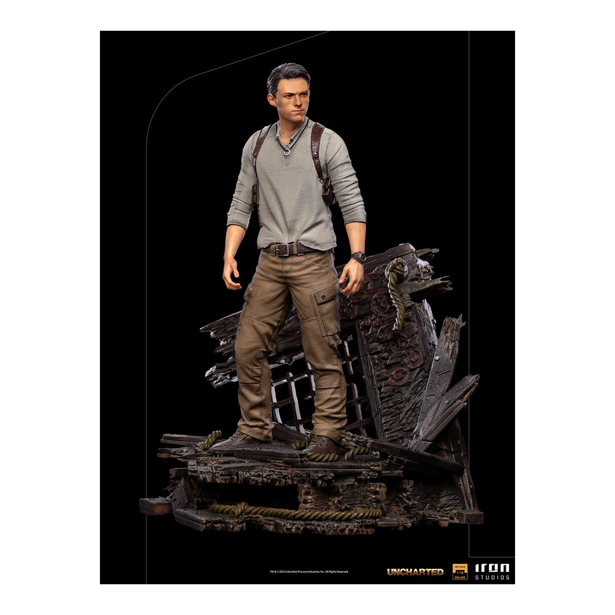 Iron Studios - NATHAN DRAKE - Uncharted 1/10 Deluxe Art Scale
