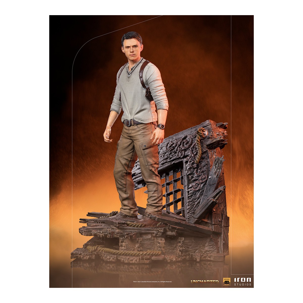 Iron Studios - NATHAN DRAKE - Uncharted 1/10 Deluxe Art Scale