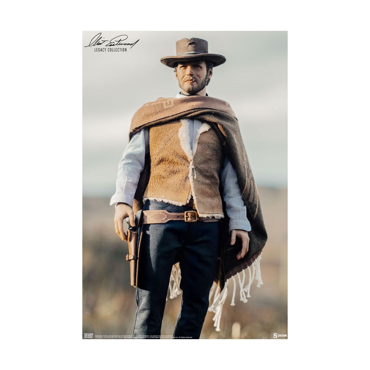 Sideshow - El hombre sin nombre figura de acción 1/6 - El bueno, el malo y el feo