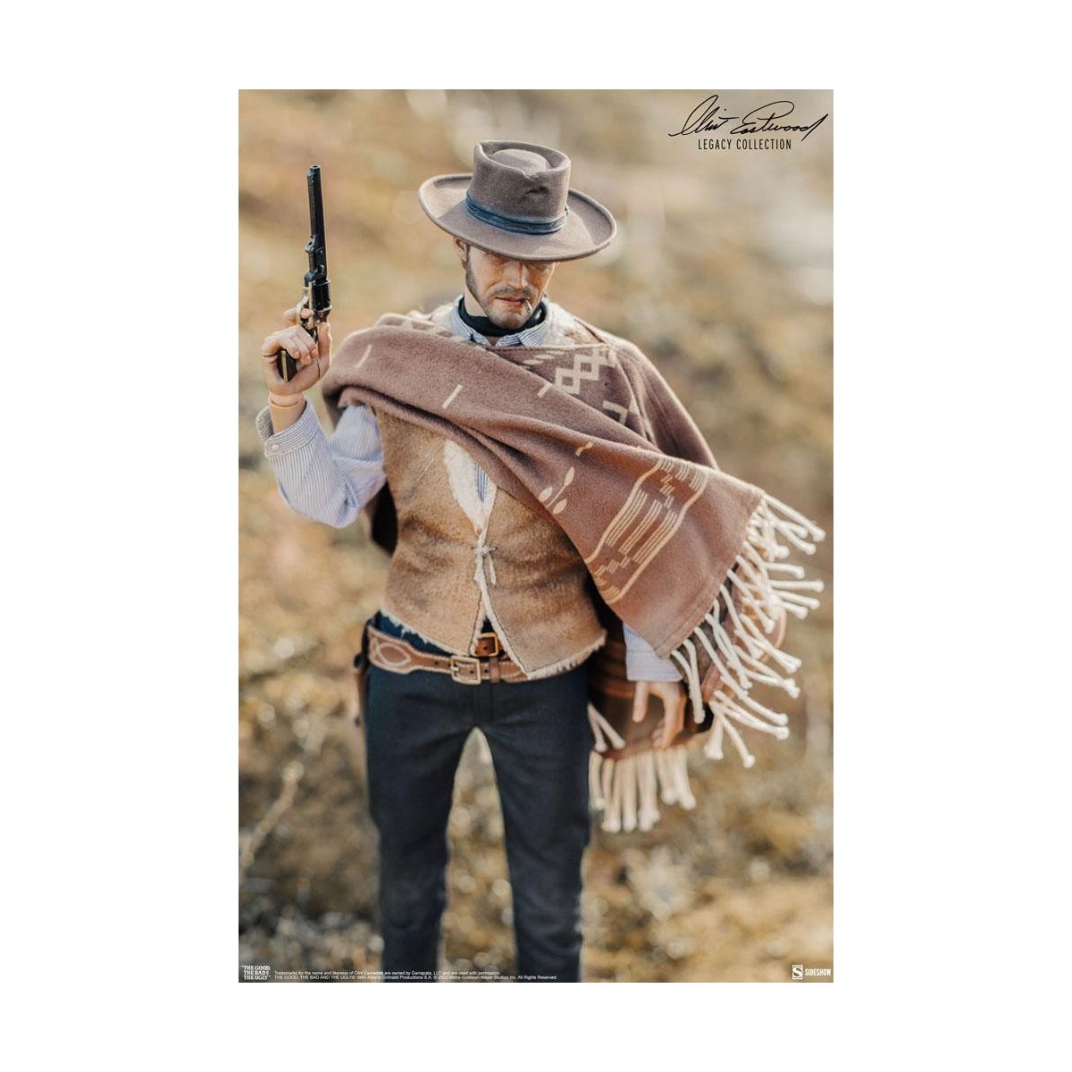 Sideshow - El hombre sin nombre figura de acción 1/6 - El bueno, el malo y el feo