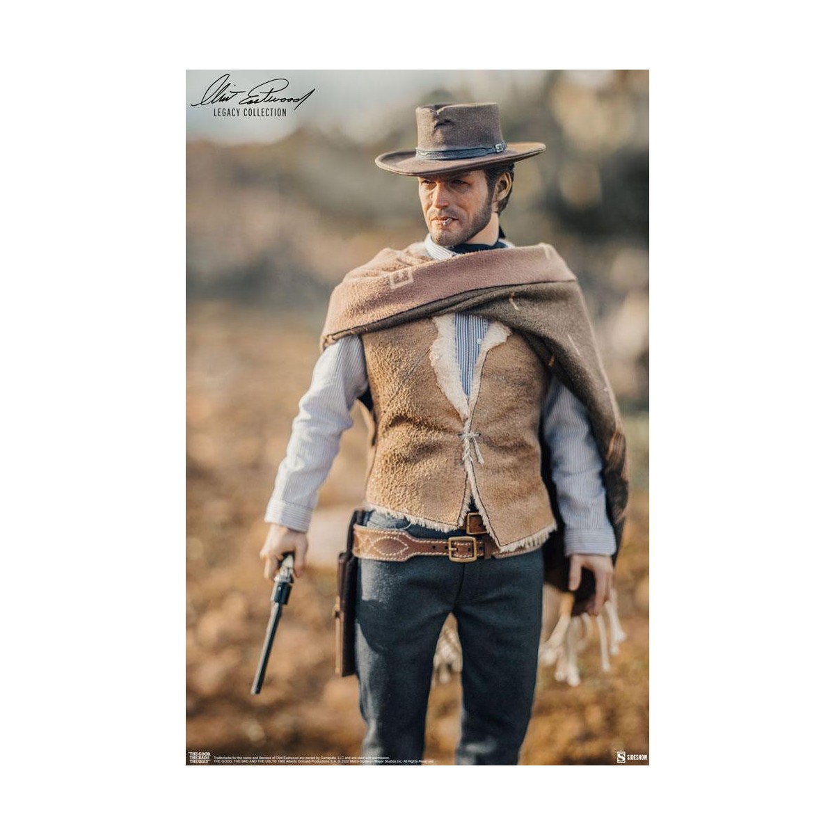 Sideshow - El hombre sin nombre figura de acción 1/6 - El bueno, el malo y el feo