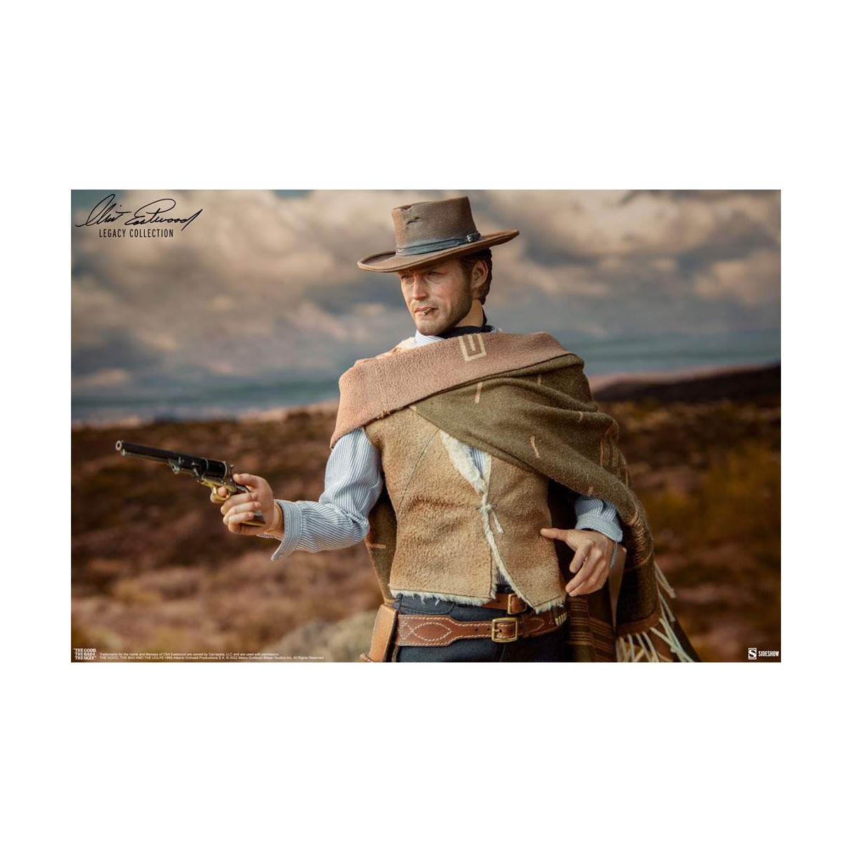 Sideshow - El hombre sin nombre figura de acción 1/6 - El bueno, el malo y el feo