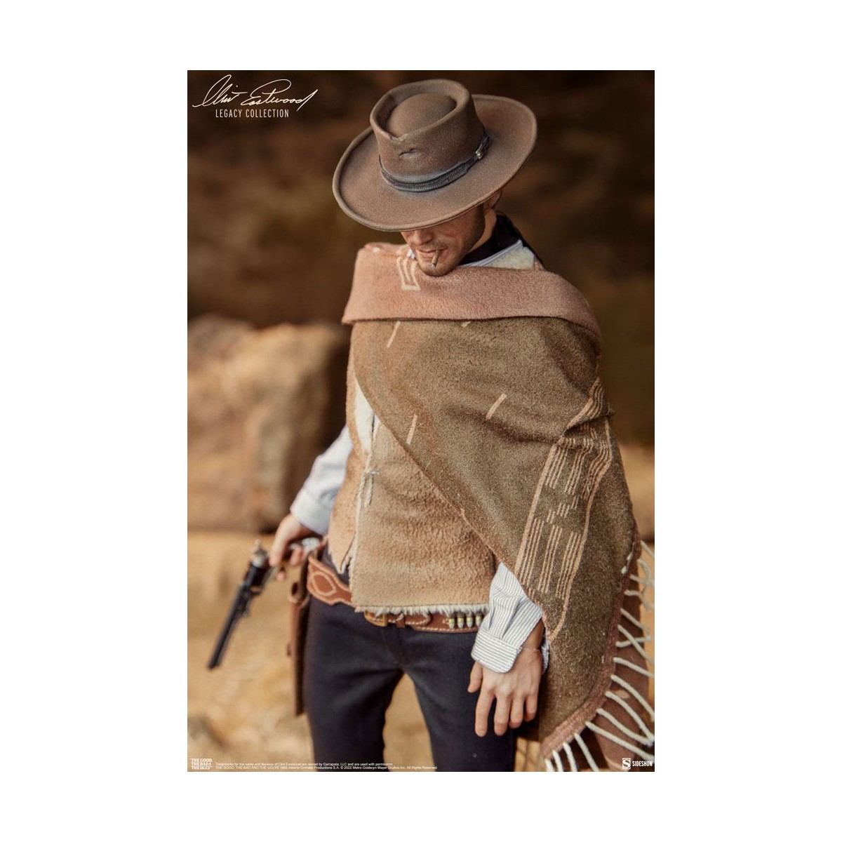 Sideshow - El hombre sin nombre figura de acción 1/6 - El bueno, el malo y el feo
