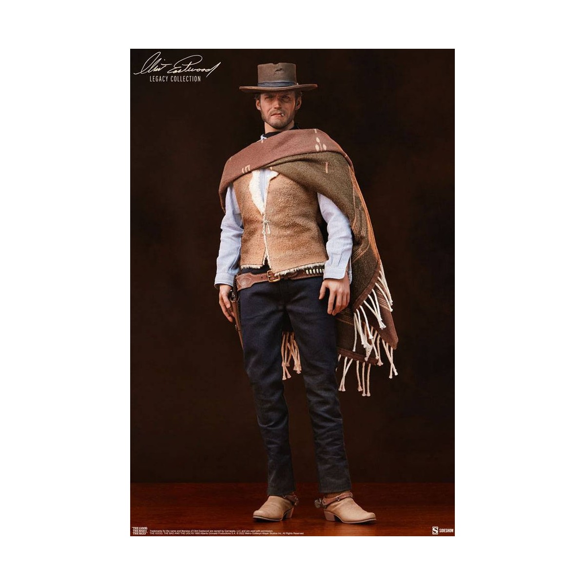 Sideshow - El hombre sin nombre figura de acción 1/6 - El bueno, el malo y el feo