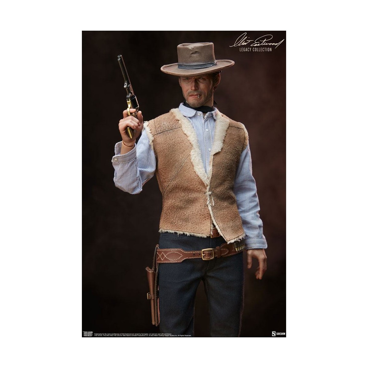 Sideshow - El hombre sin nombre figura de acción 1/6 - El bueno, el malo y el feo