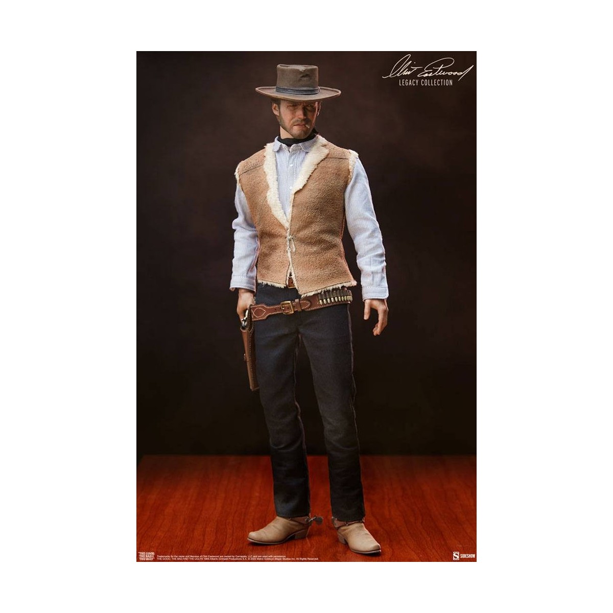 Sideshow - El hombre sin nombre figura de acción 1/6 - El bueno, el malo y el feo