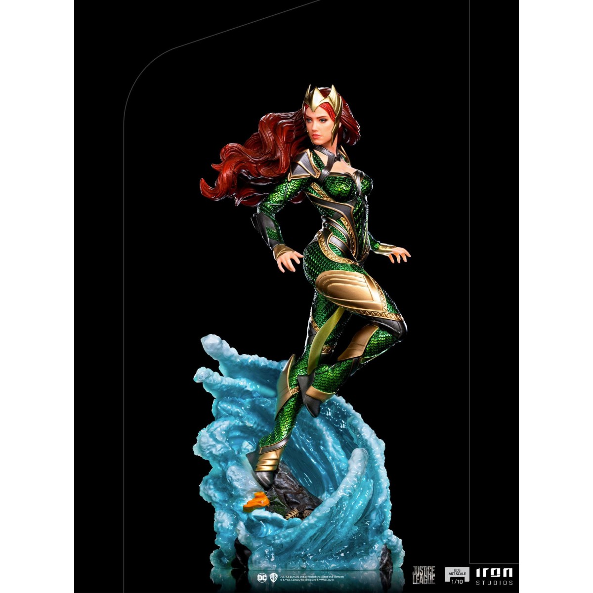 Mera de Iron Studios Liga de la Justicia de Zack Snyder - Arte a escala 1/10