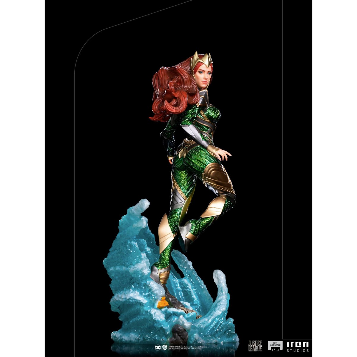 Mera de Iron Studios Liga de la Justicia de Zack Snyder - Arte a escala 1/10
