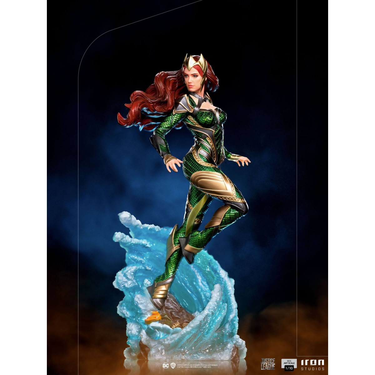 Mera de Iron Studios Liga de la Justicia de Zack Snyder - Arte a escala 1/10