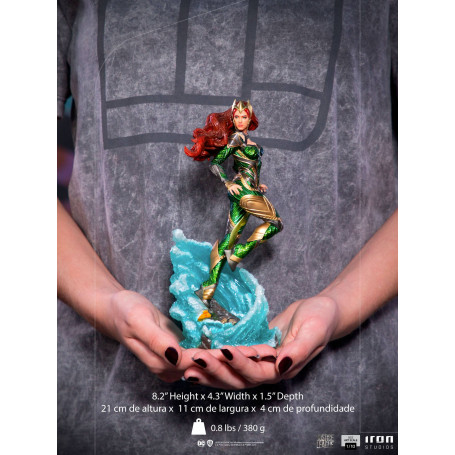 Mera de Iron Studios Liga de la Justicia de Zack Snyder - Arte a escala 1/10