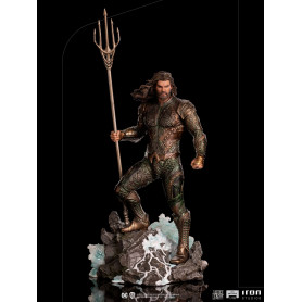 Iron Studios Aquaman Liga de la Justicia de Zack Snyder - Escala de arte 1/10