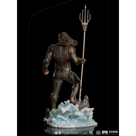 Iron Studios Aquaman Liga de la Justicia de Zack Snyder - Escala de arte 1/10