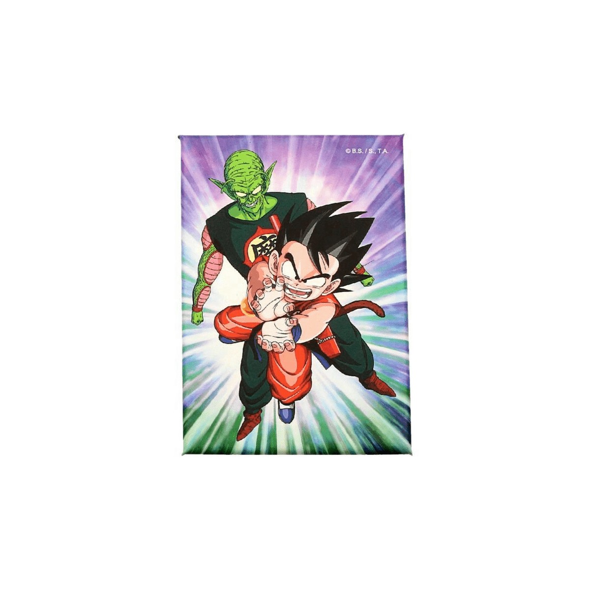 SD TOYS - Imán de Dragon Ball - Son Goku y Piccolo Daimao