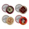 SD TOYS HARRY POTTER - Pack de 4 chapas