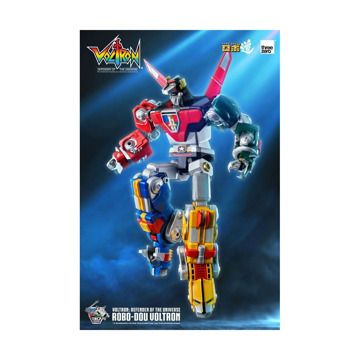 Tres Cero - Voltron: Defensor del Universo figura de acción Robo-Dou Voltron