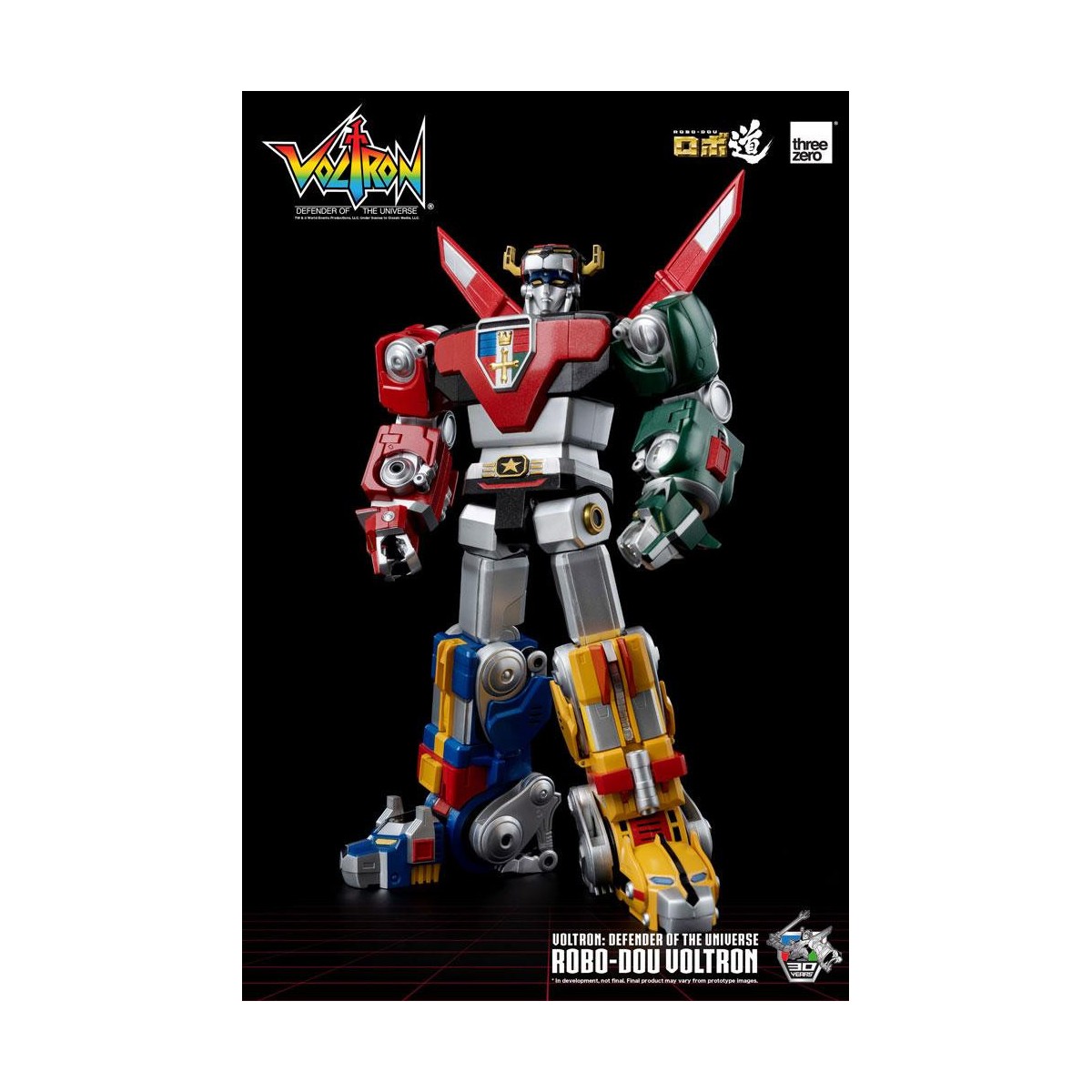 Tres Cero - Voltron: Defensor del Universo figura de acción Robo-Dou Voltron