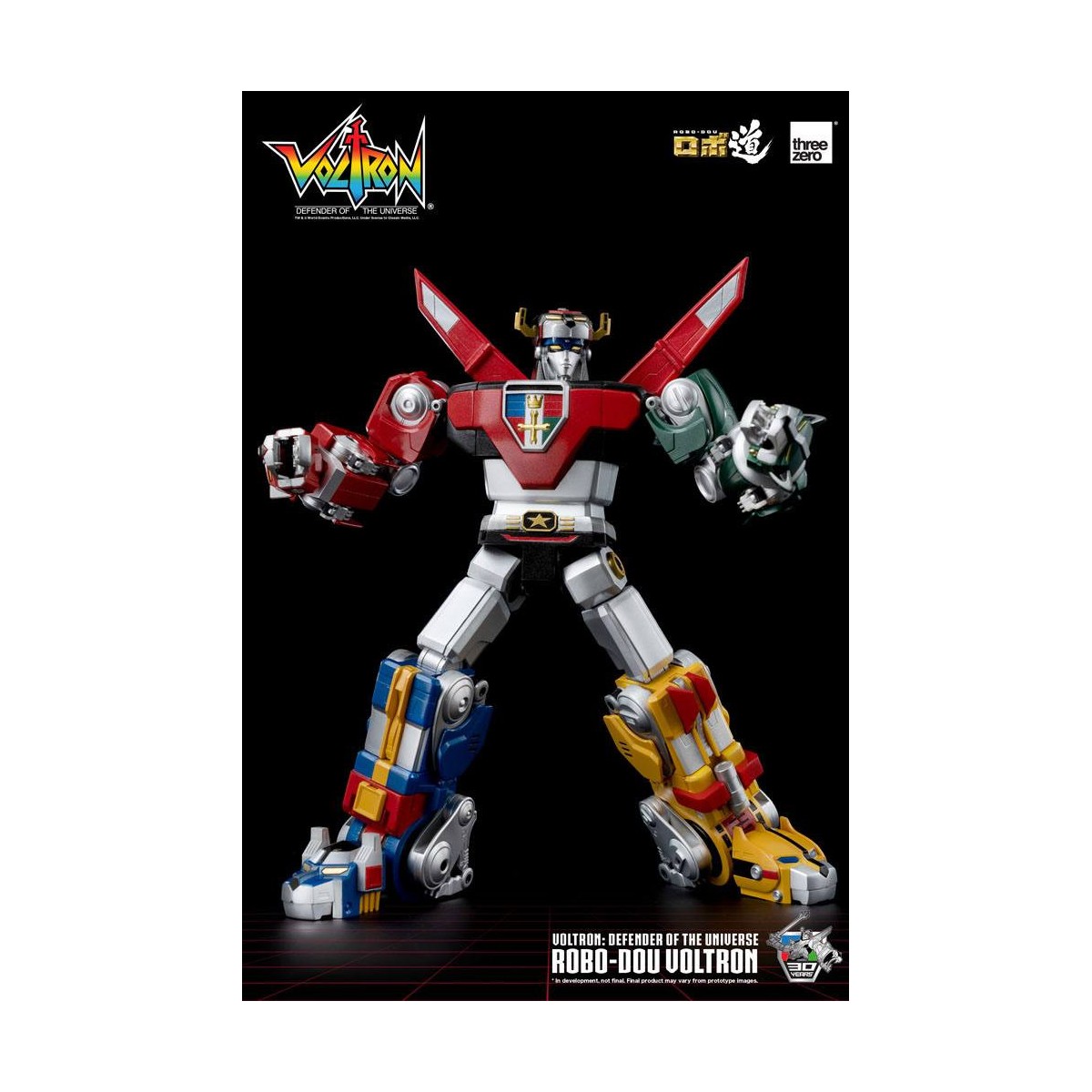 Tres Cero - Voltron: Defensor del Universo figura de acción Robo-Dou Voltron