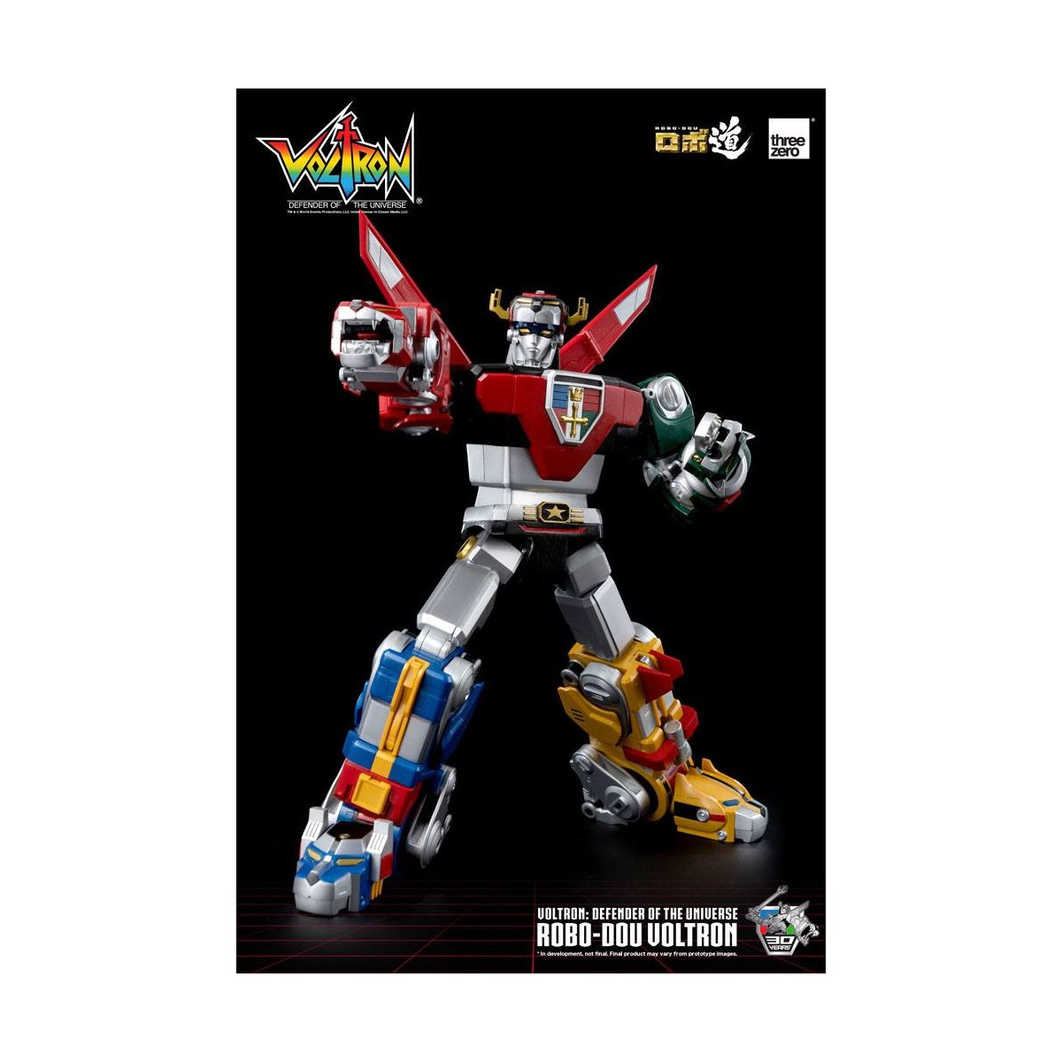 Tres Cero - Voltron: Defensor del Universo figura de acción Robo-Dou Voltron