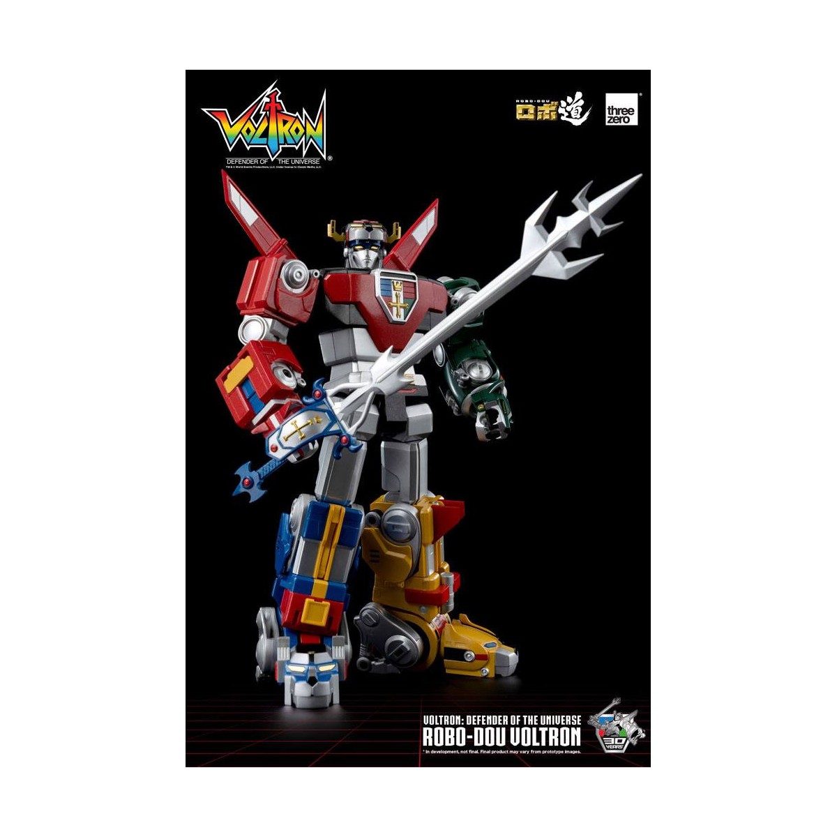 Tres Cero - Voltron: Defensor del Universo figura de acción Robo-Dou Voltron
